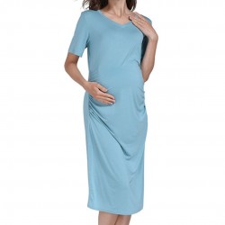 Short-sleeved Pregnancy Dress